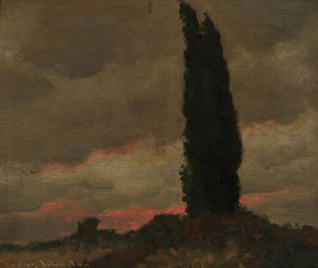 Frank (Franz) Hans Johnston (1888-1949) - Sombre Sentinel