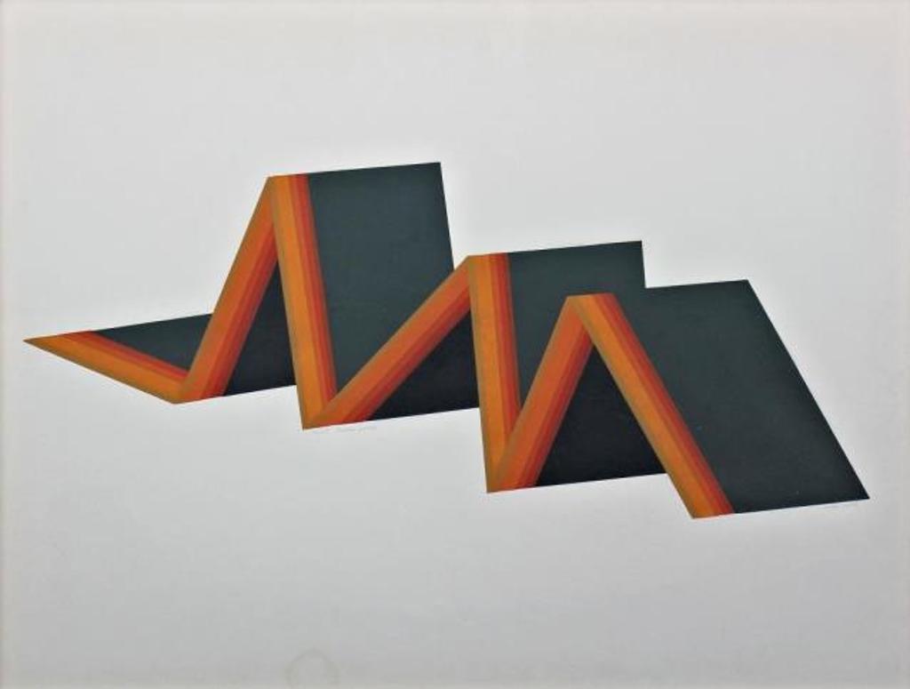 Gordon Applebee Smith (1919-2020) - Folded Orange