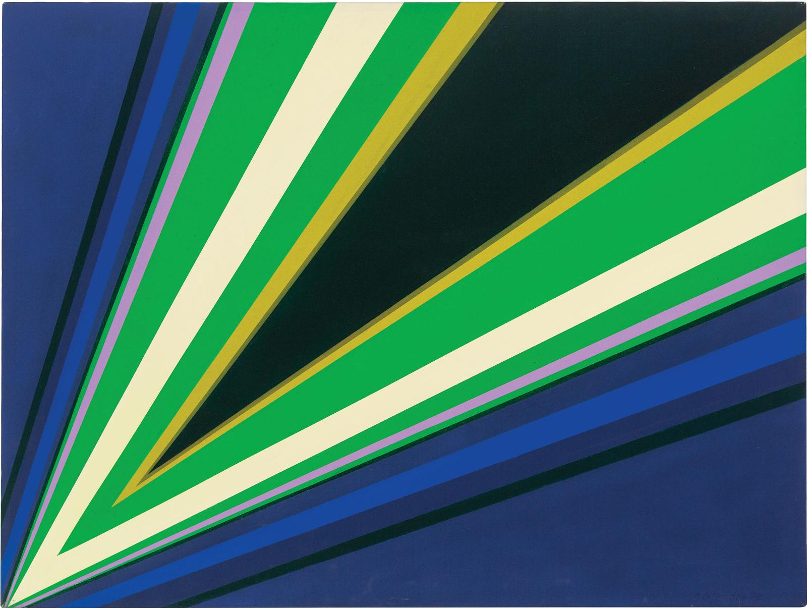 Rita Letendre (1928-2021) - NIGHTS, 1972