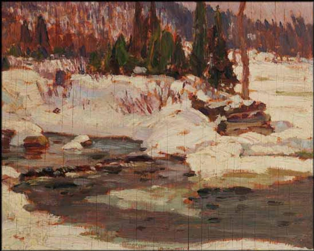 Alexander Young (A. Y.) Jackson (1882-1974) - Algonquin Park near Canoe Lake