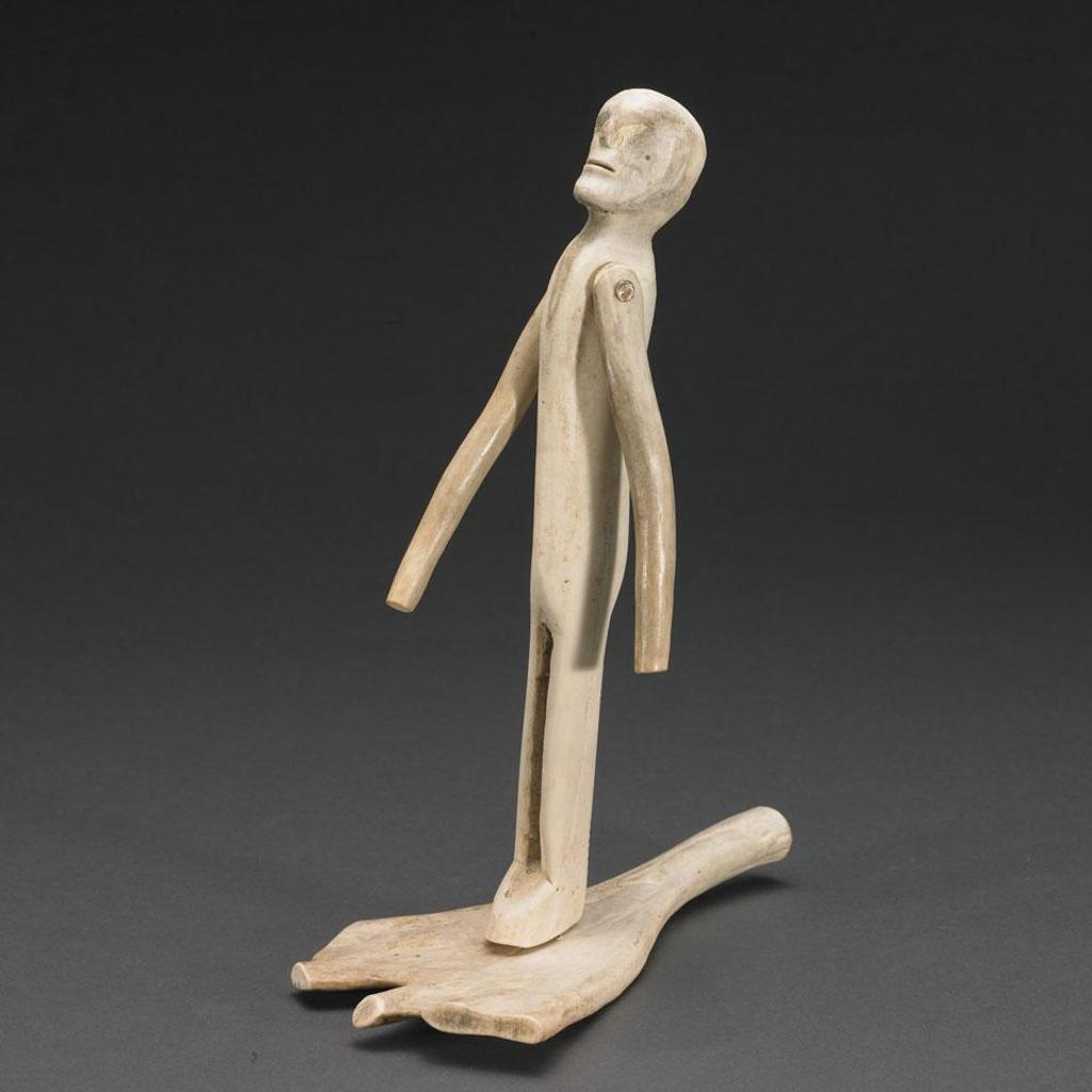 Luke and William Kanak Iksiktaaryuk (1909-1977) - Standing Man With Articulated Arms