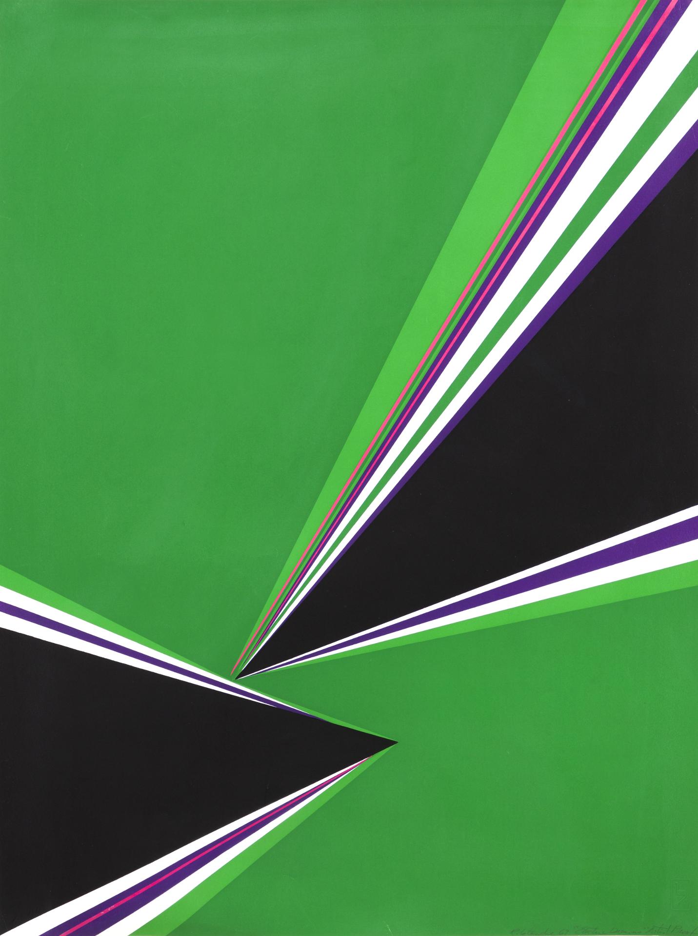 Rita Letendre (1928-2021) - Electric Dreams, 1969