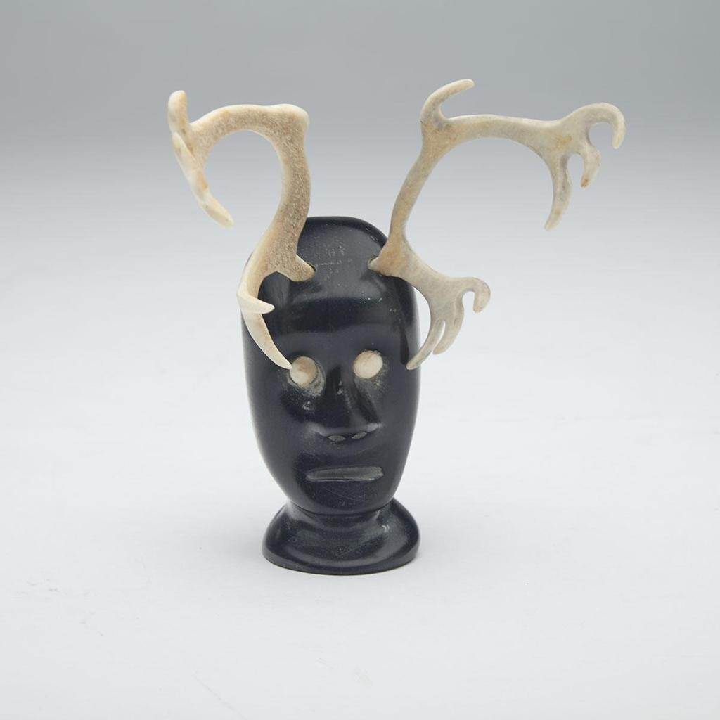 Josiah Nuilaalik (1928-2005) - Head Of A Caribou Shaman