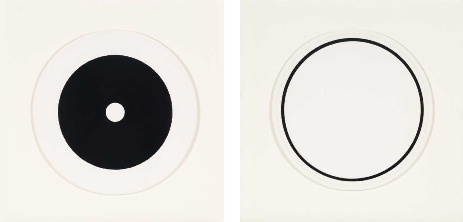 Claude Tousignant (1932) - D2, 1981 AND D2, 1982