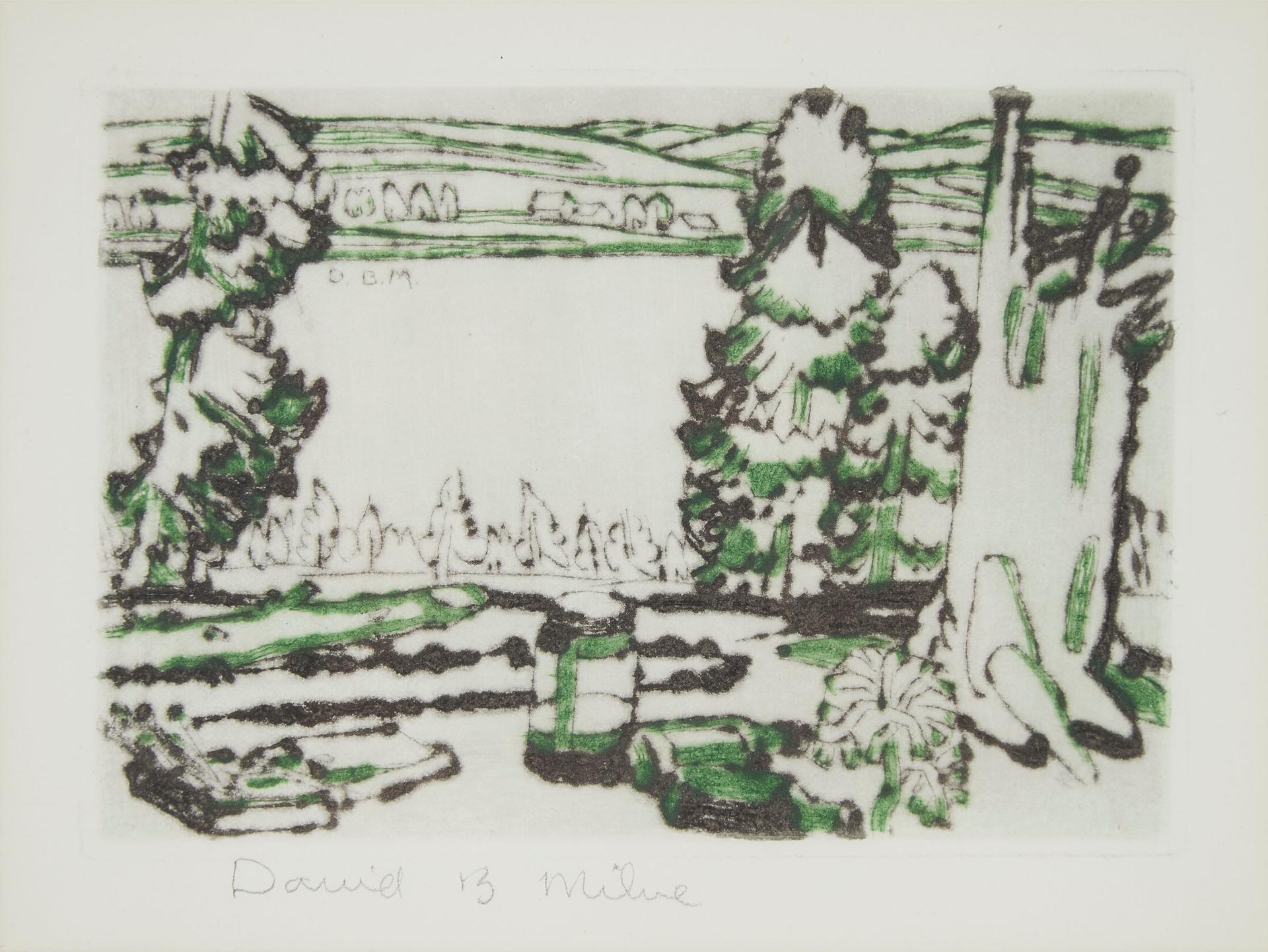 David Browne Milne (1882-1953) - Painting Place (