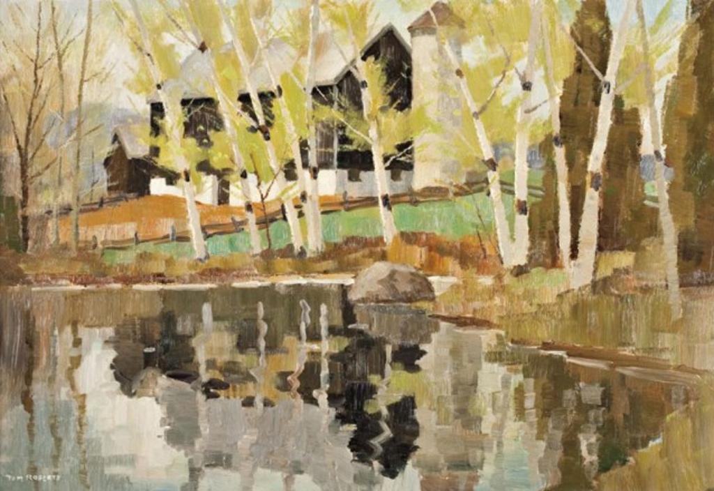 Thomas Keith (Tom) Roberts (1909-1998) - Black Barn on Mountsberg Road