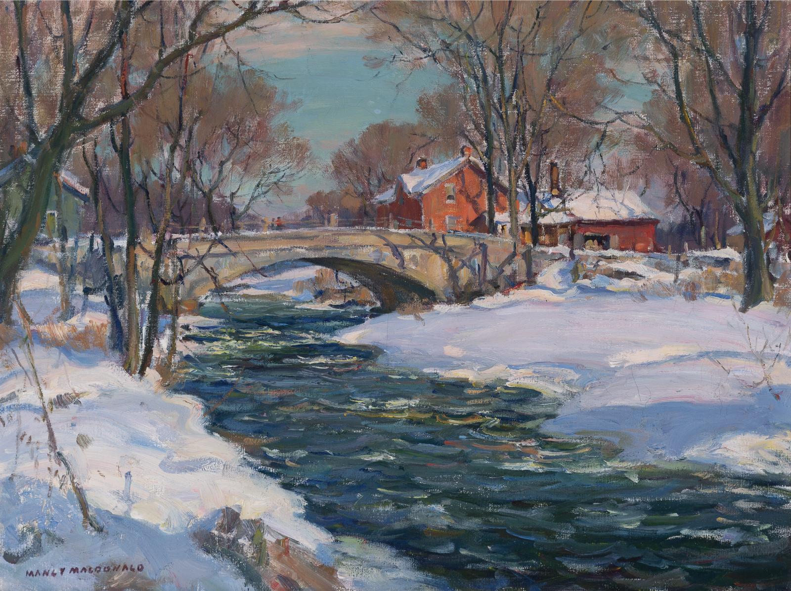 Manly Edward MacDonald (1889-1971) - Spring, Westbrook