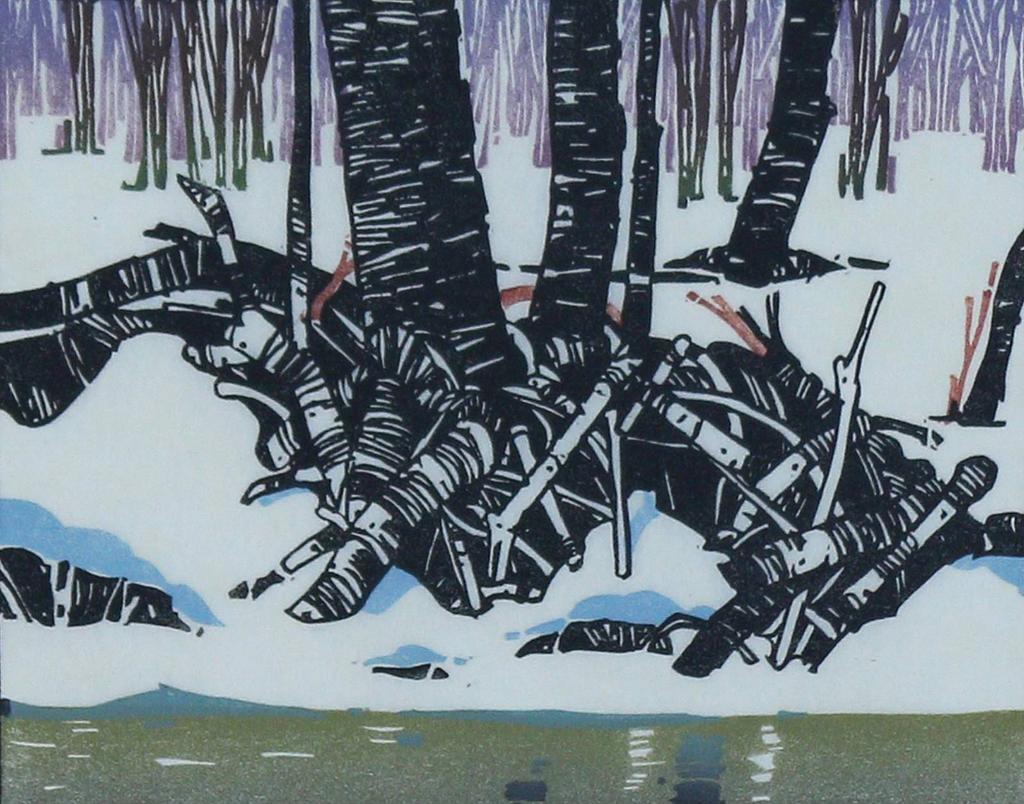 Walter (Drahanchuk) Drohan (1932-2007) - Riverbank Series (12.25.85)