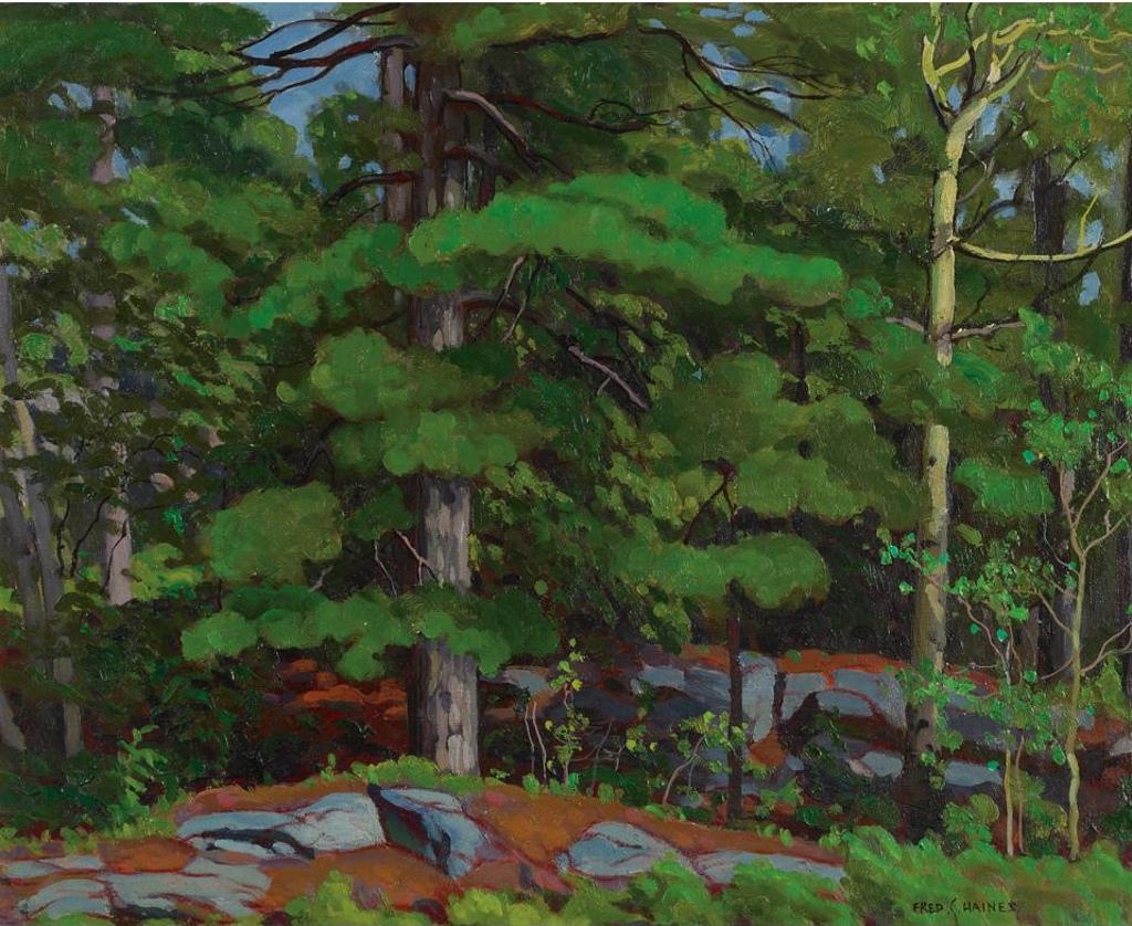 Frederick Stanley Haines (1879-1960) - Island In The Back Channel (French River)