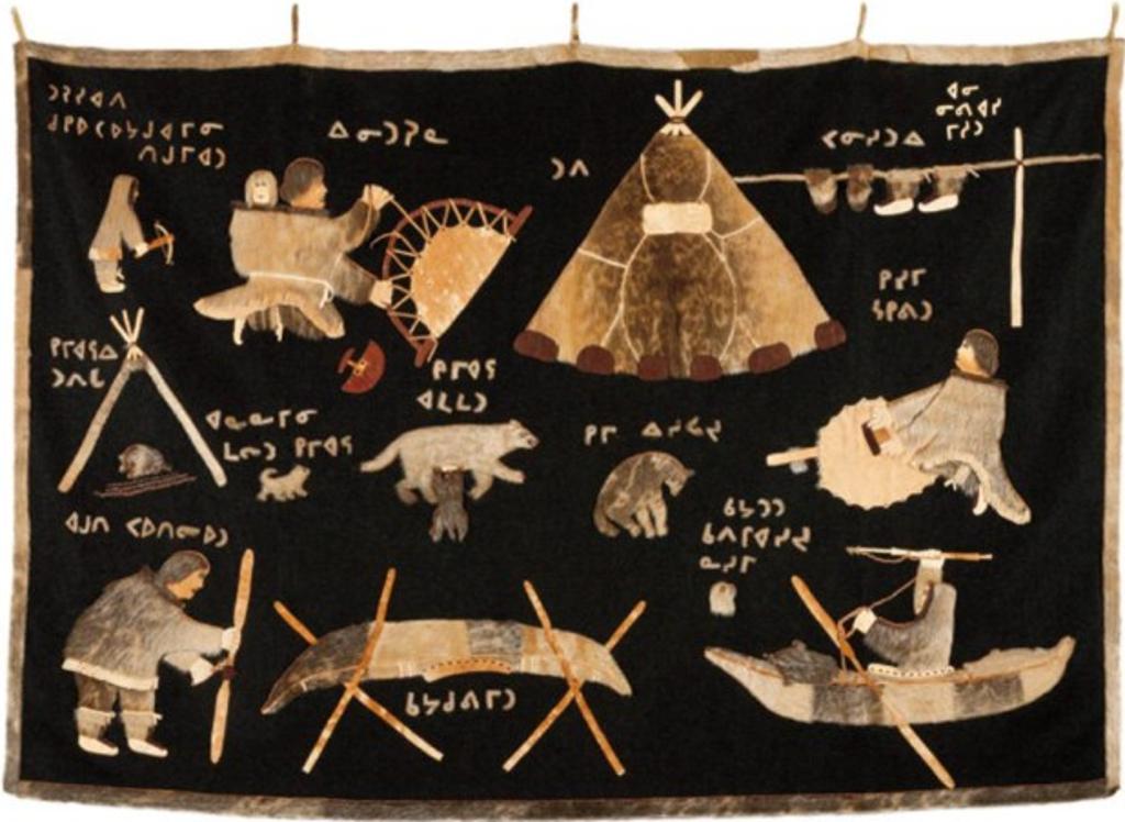 Annie Niviaxie (1930-1989) - Traditional camp life