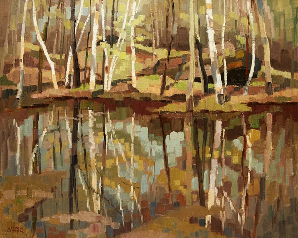 Hilton MacDonald Hassell (1910-1980) - May Reflections (Speyside)