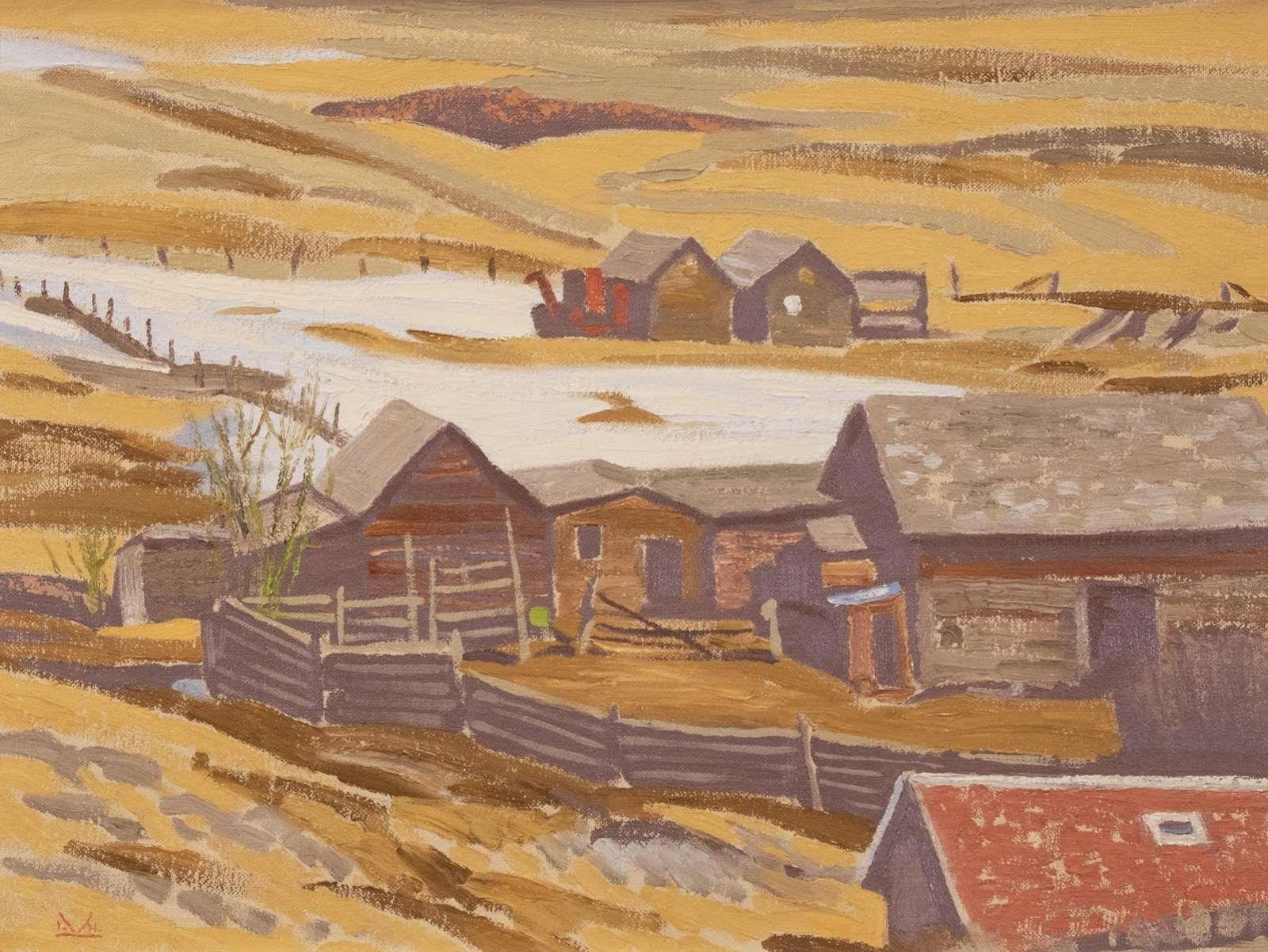 Illingworth Holey (Buck) Kerr (1905-1989) - End Of Snow; 1980