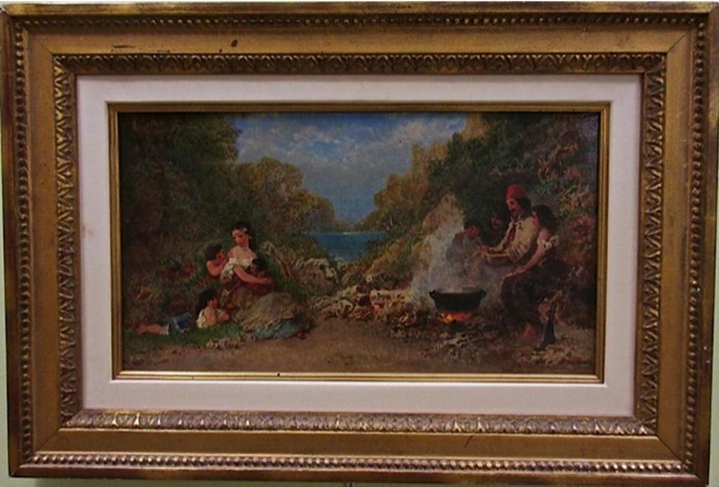 Otto Rheinhold Jacobi (1812-1901) - Gypsy Family