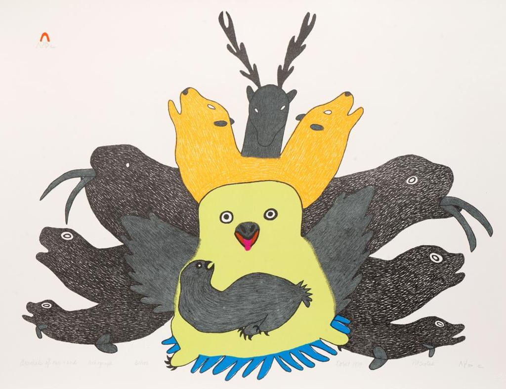 Pitseolak Ashoona (1904-1983) - Animals of Our Land