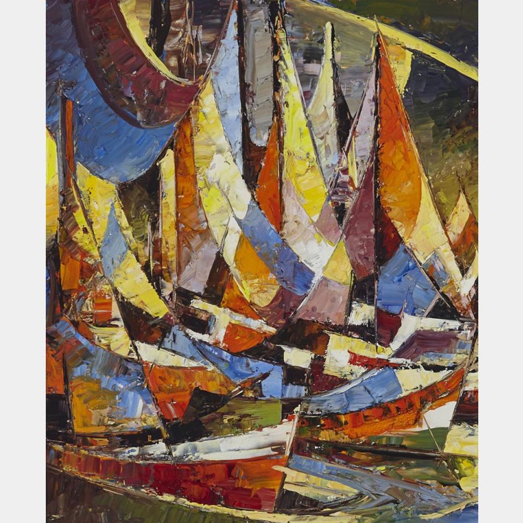 Frederick Steiger (1899-1990) - Sailboats