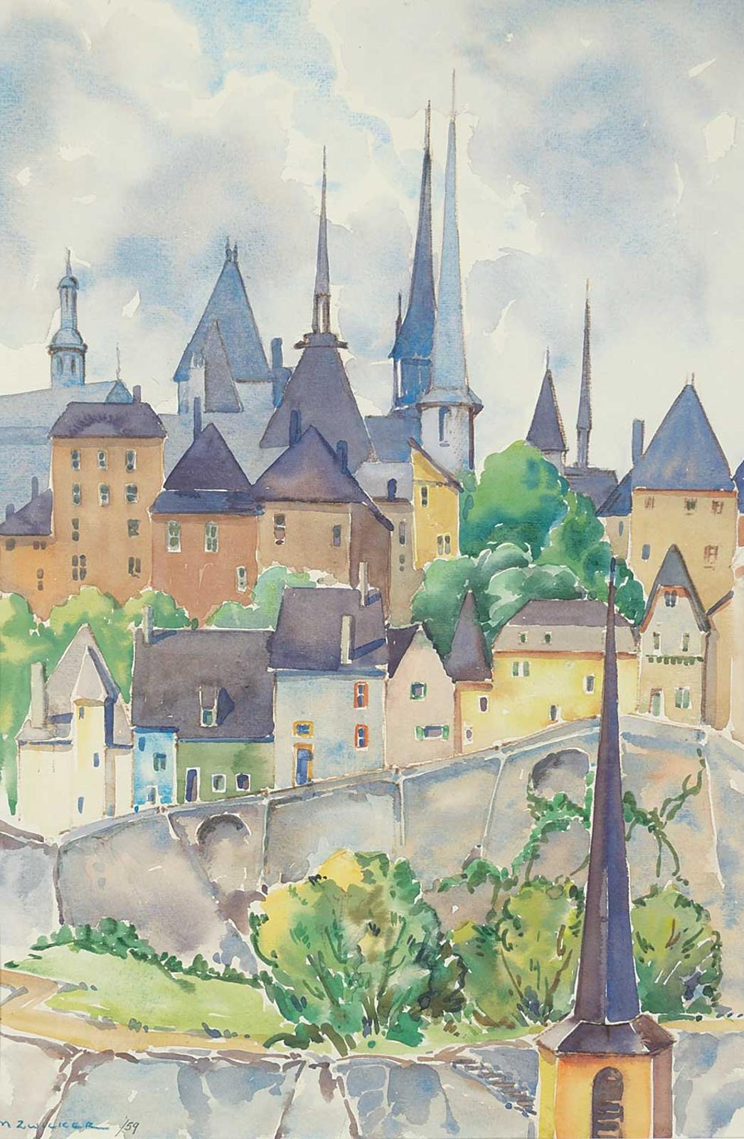 Mary Marguerite Porter Zwicker (1904-1993) - Luxemburg