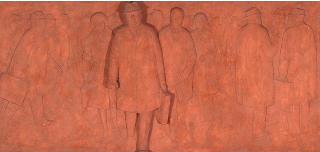 William Hodd (Bill) McElcheran (1927-1999) - Untitled (Working Model For Post-Industrial Kid)