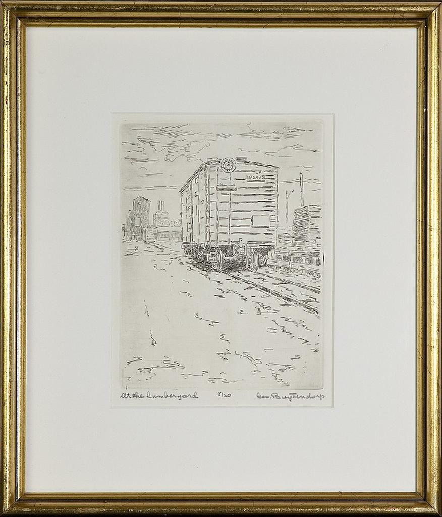 George A. Buytendorp (1923-2014) - At the Lumberyard