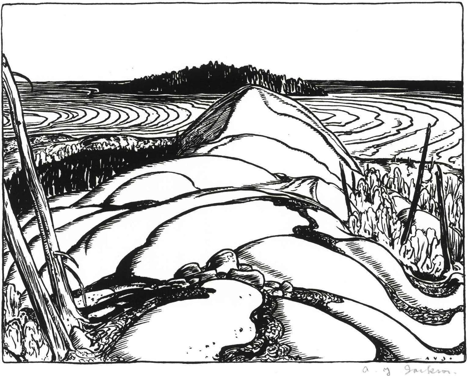 Alexander Young (A. Y.) Jackson (1882-1974) - Lake Superior; 1925