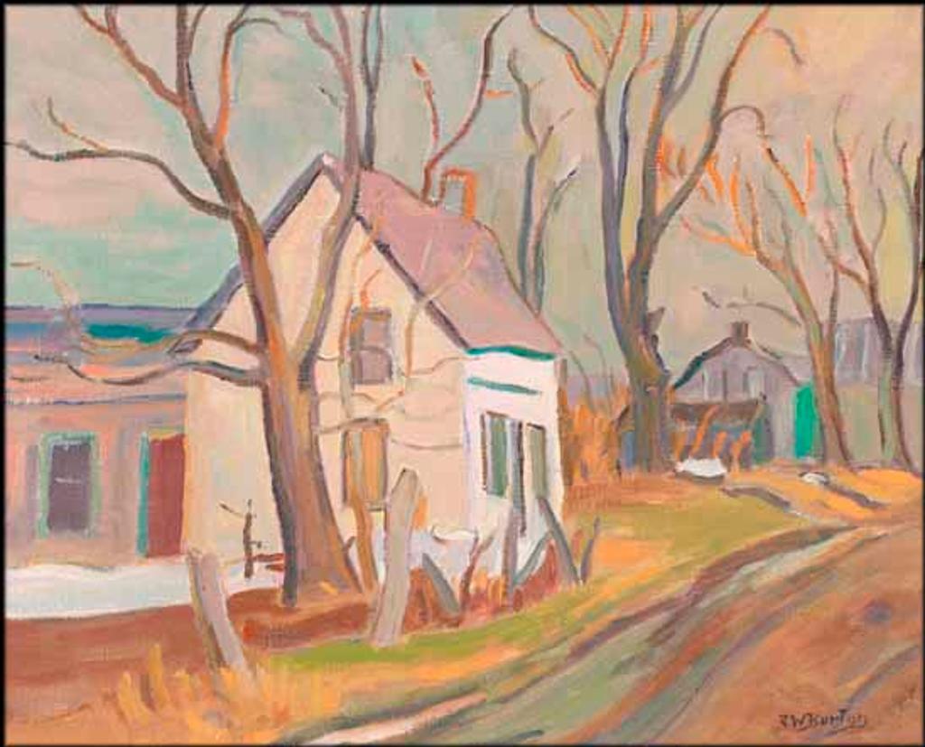 Ralph Wallace Burton (1905-1983) - Old House - Old Chelsea, Que.