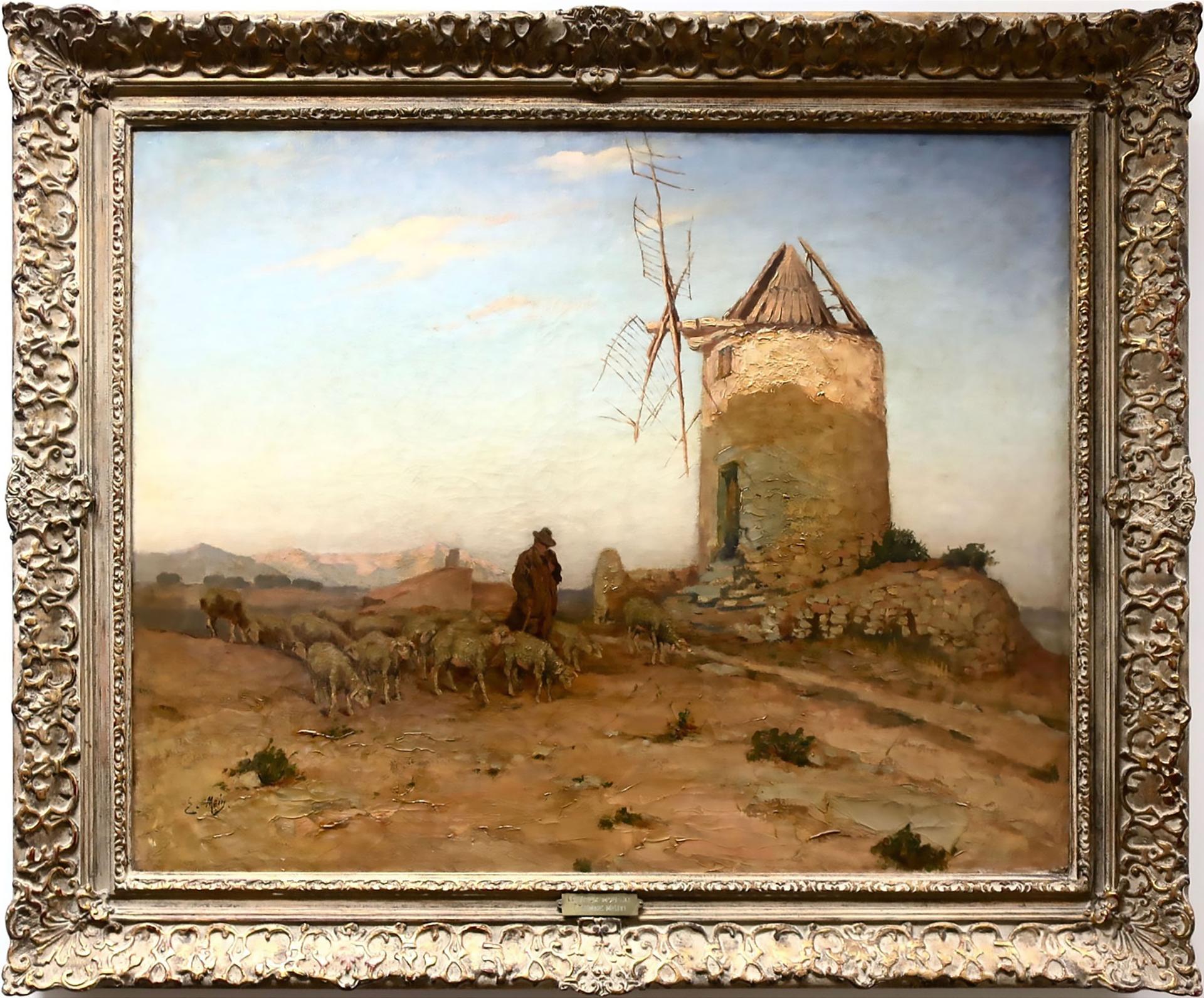 Etienne Joseph Mein (1865-1938) - Le Vieux Moulin