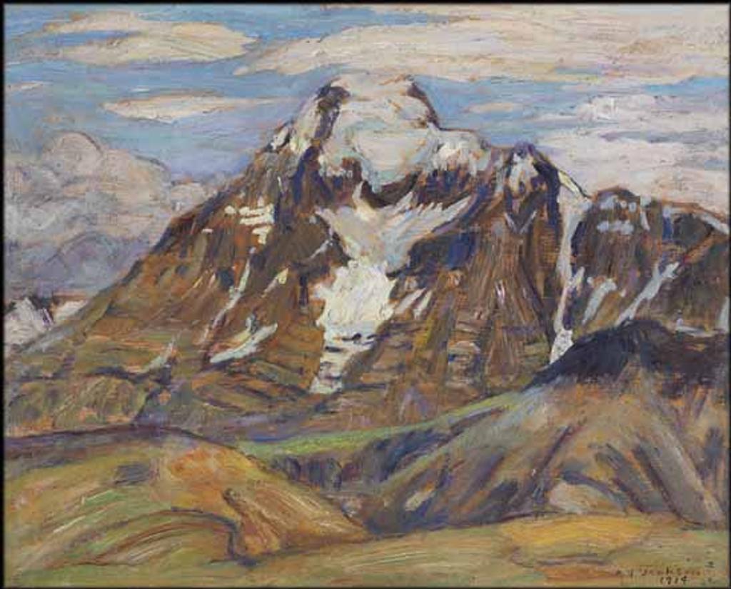 Alexander Young (A. Y.) Jackson (1882-1974) - Sunny Day, Mt. Robson