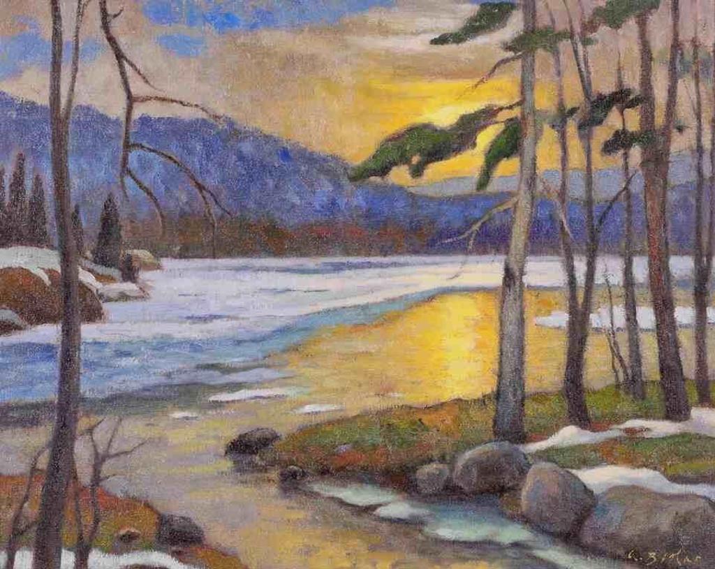Antoine Bittar (1957) - Golden Light; 2022