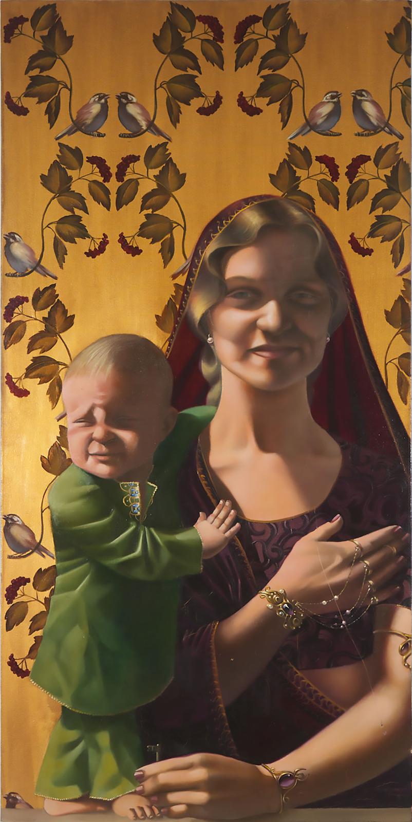 Nina Hardin - Self Portrait - Wedding Day (Horned Lark), 1999