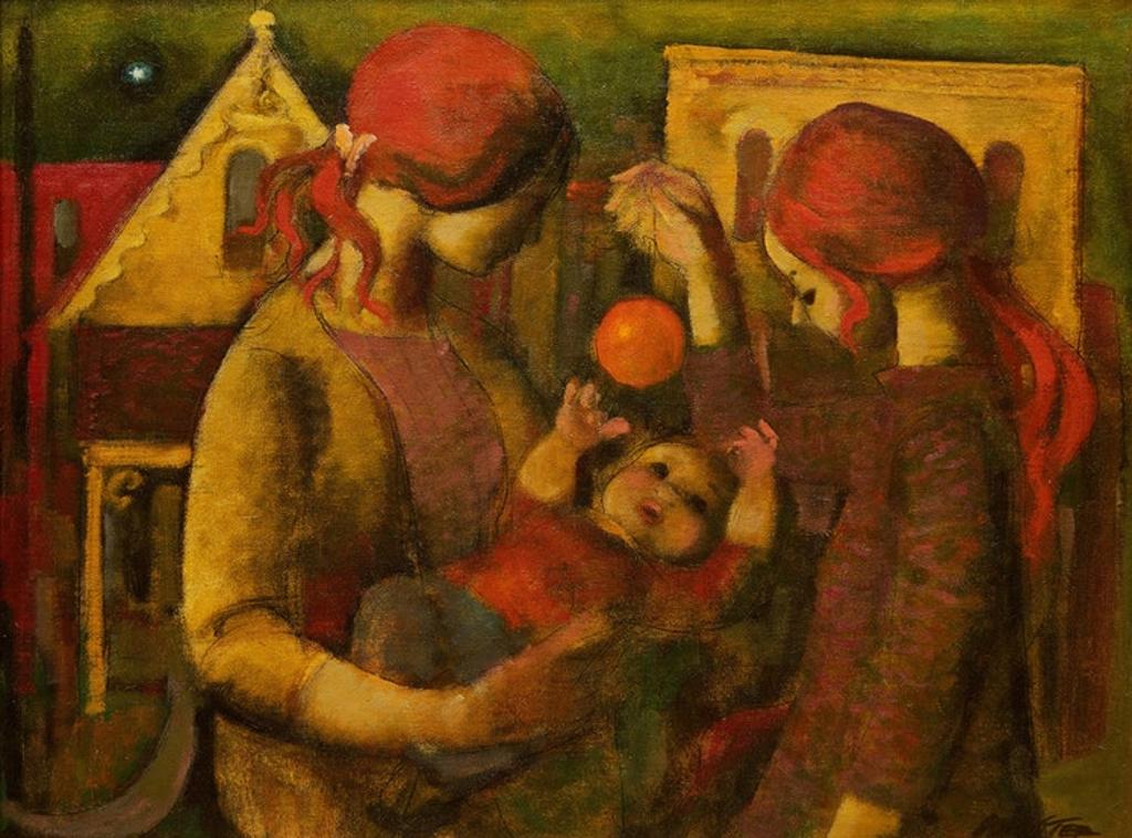 William Arthur Winter (1909-1996) - The Orange Ball
