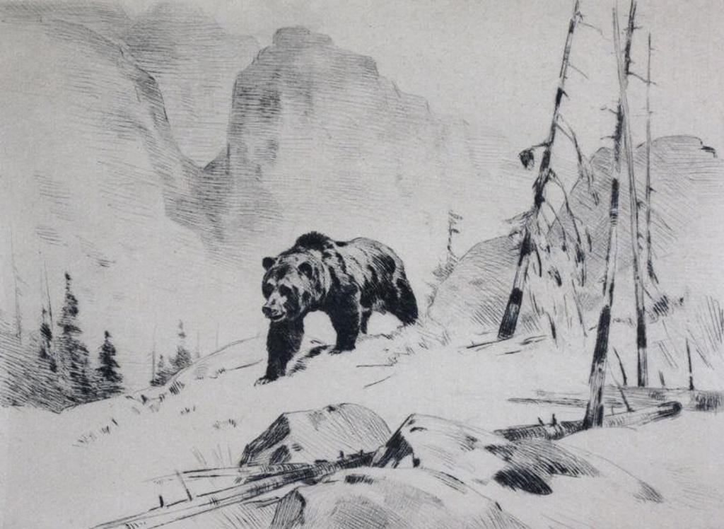 Carl Clemens Moritz Rungius (1869-1959) - Lord Of The Canyon; 1925