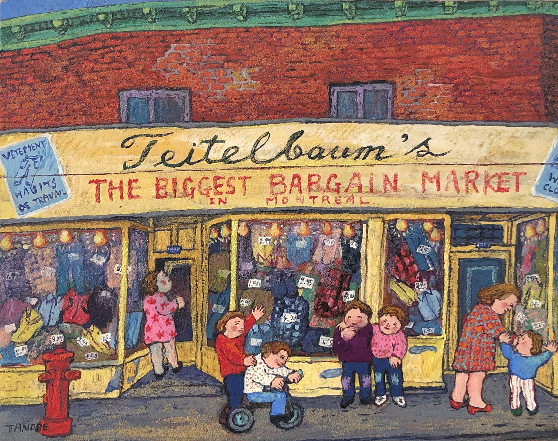 Miyuki Tanobe (1937) - Teitelbaum's – The Biggest Bargain Market in Montréal, 1975