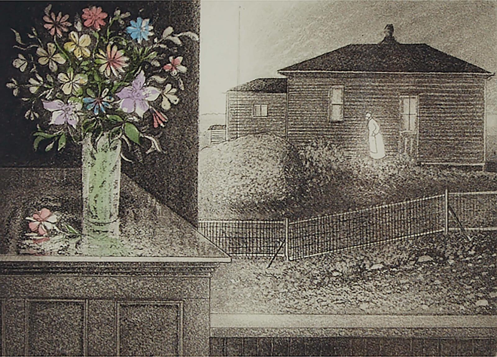 David Lloyd Blackwood (1941-2022) - Study For Gerti Hann, 1987