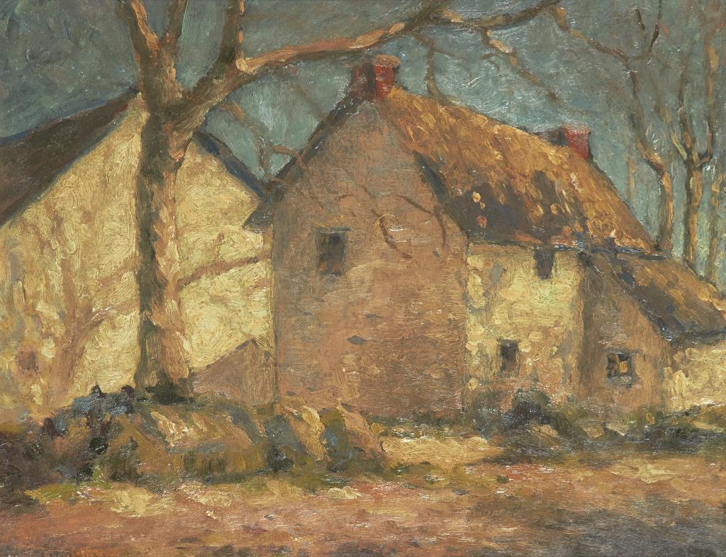 John William (J.W.) Beatty (1869-1941) - Sunlit Houses