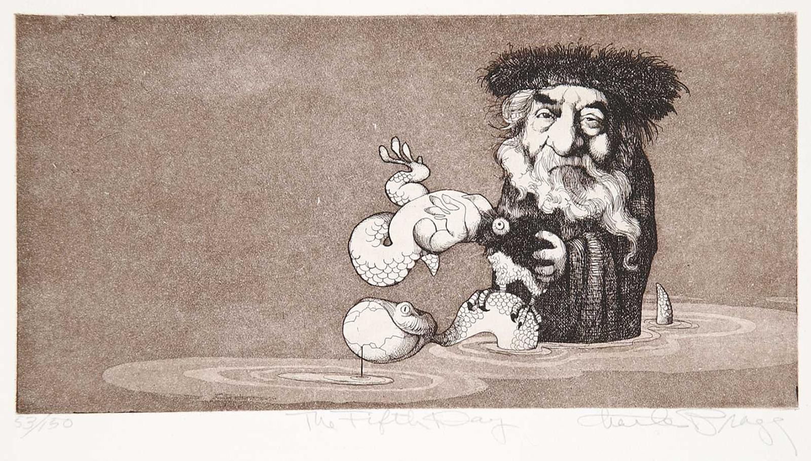 Charles Wilson Bragg (1931-2017) - The Fifth Day  #53/150