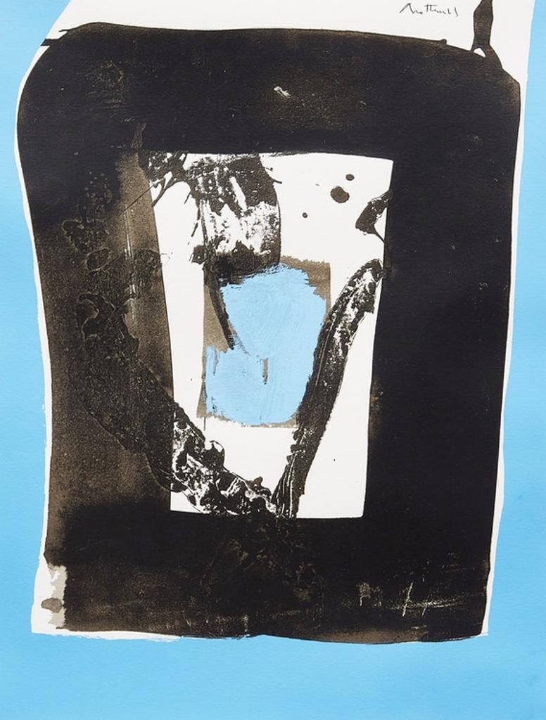 Robert Motherwell (1915-1991) - Basque Suite C (Belknap 55; Engberg & Banach 84)