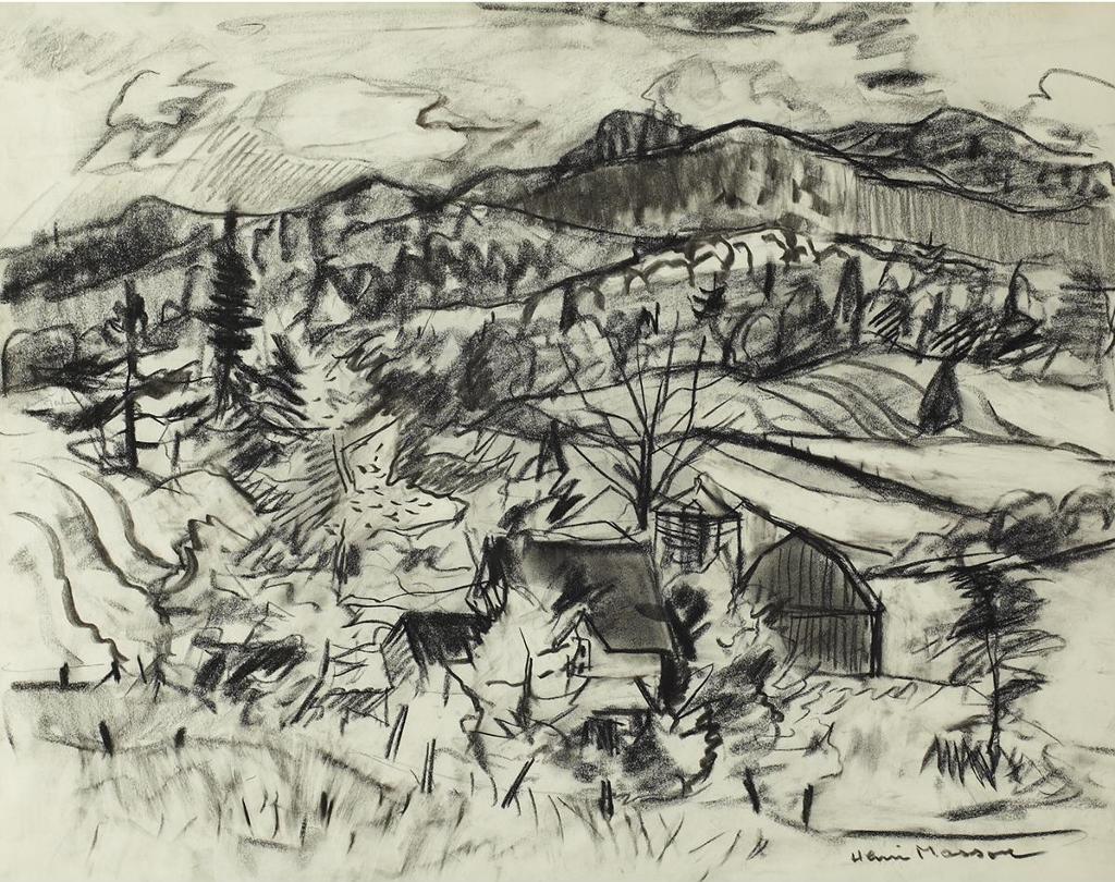 Henri Leopold Masson (1907-1996) - Summer Farm, Mayo, Qc