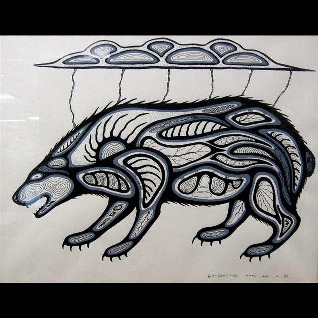 Carl Ray (1942-1978) - Shaman In Animal Form