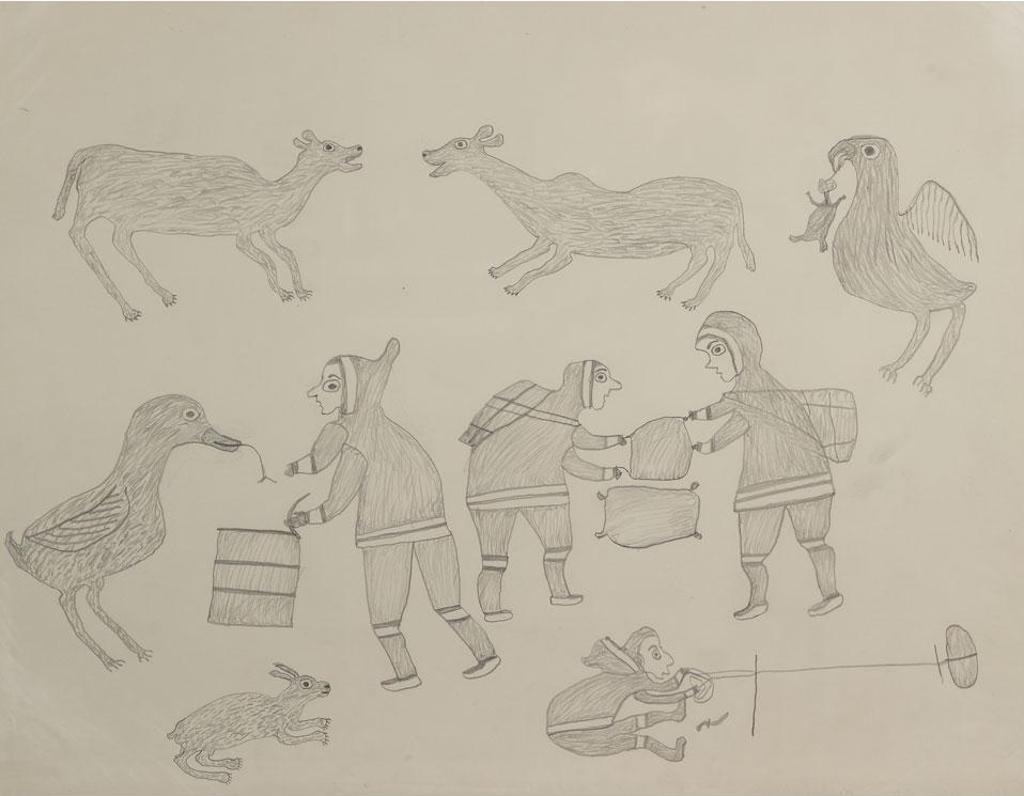 Kiakshuk (1886-1966) - Untitled