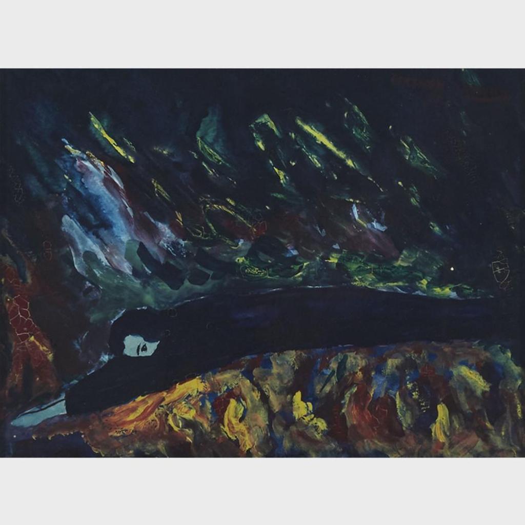 Gershon Iskowitz (1921-1988) - Prostrate Woman (My Sister)