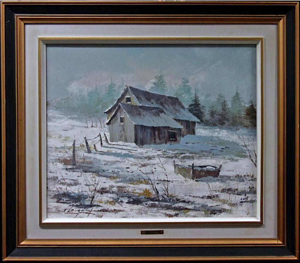 Claude Langevin (1942-2024) - Barns In Winter