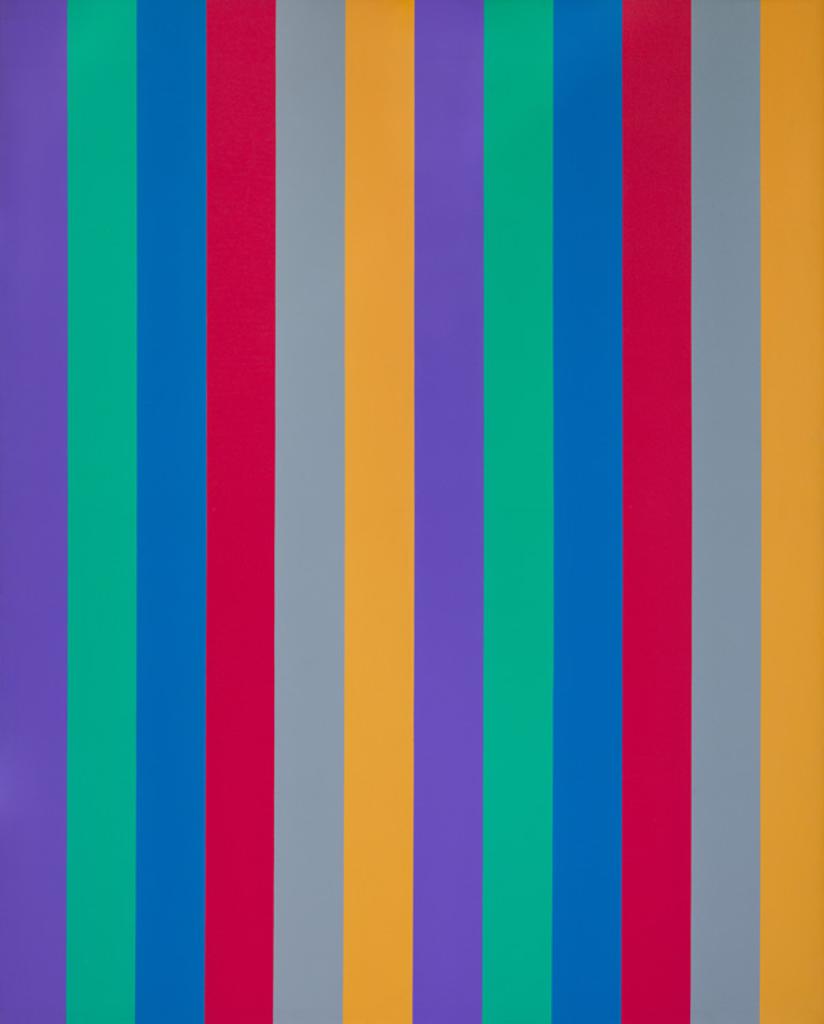Guido Molinari (1933-2004) - Bi-sériel violet-ocre