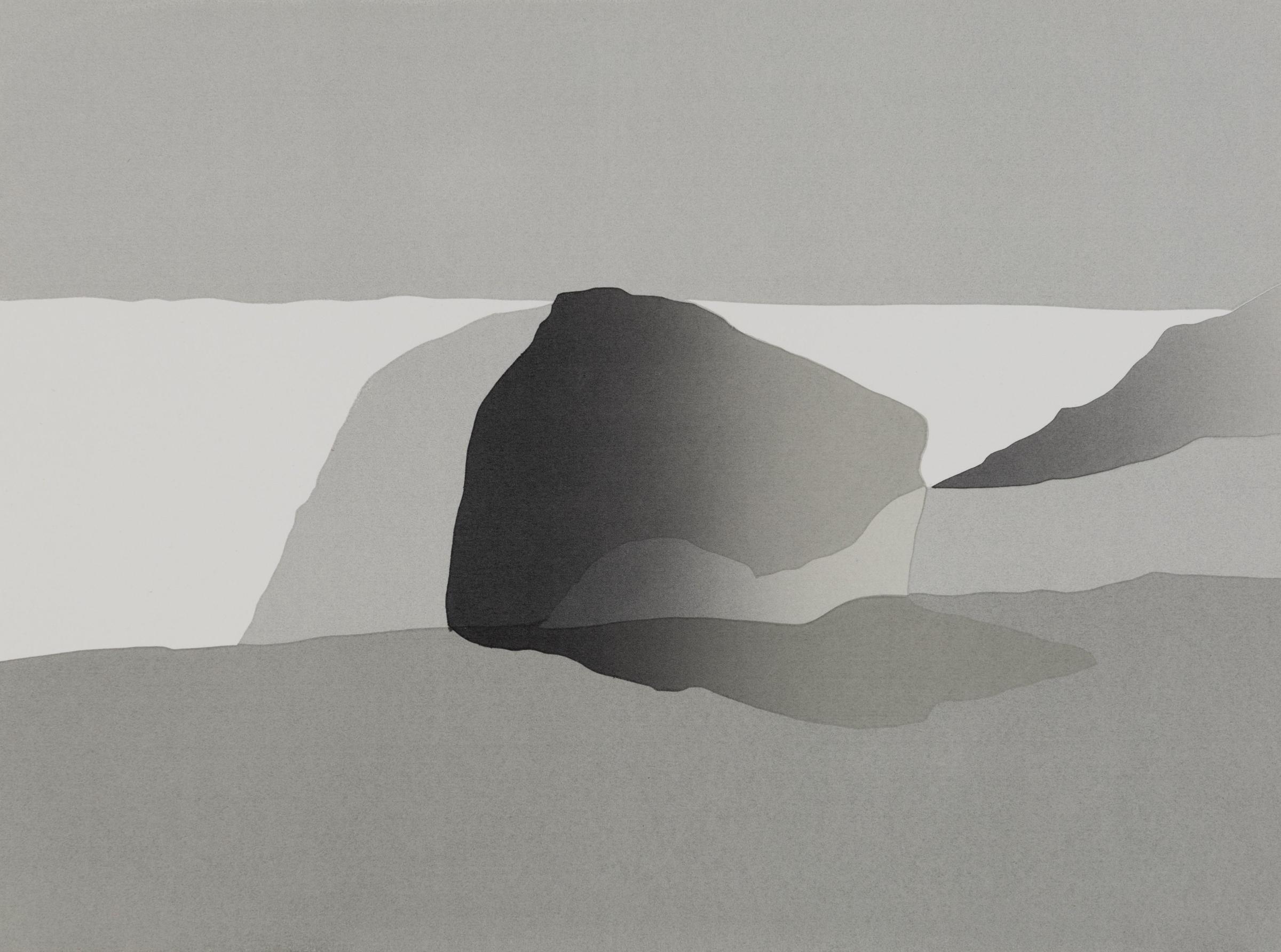 Norman Anthony (Toni) Onley (1928-2004) - Solitary Boulder