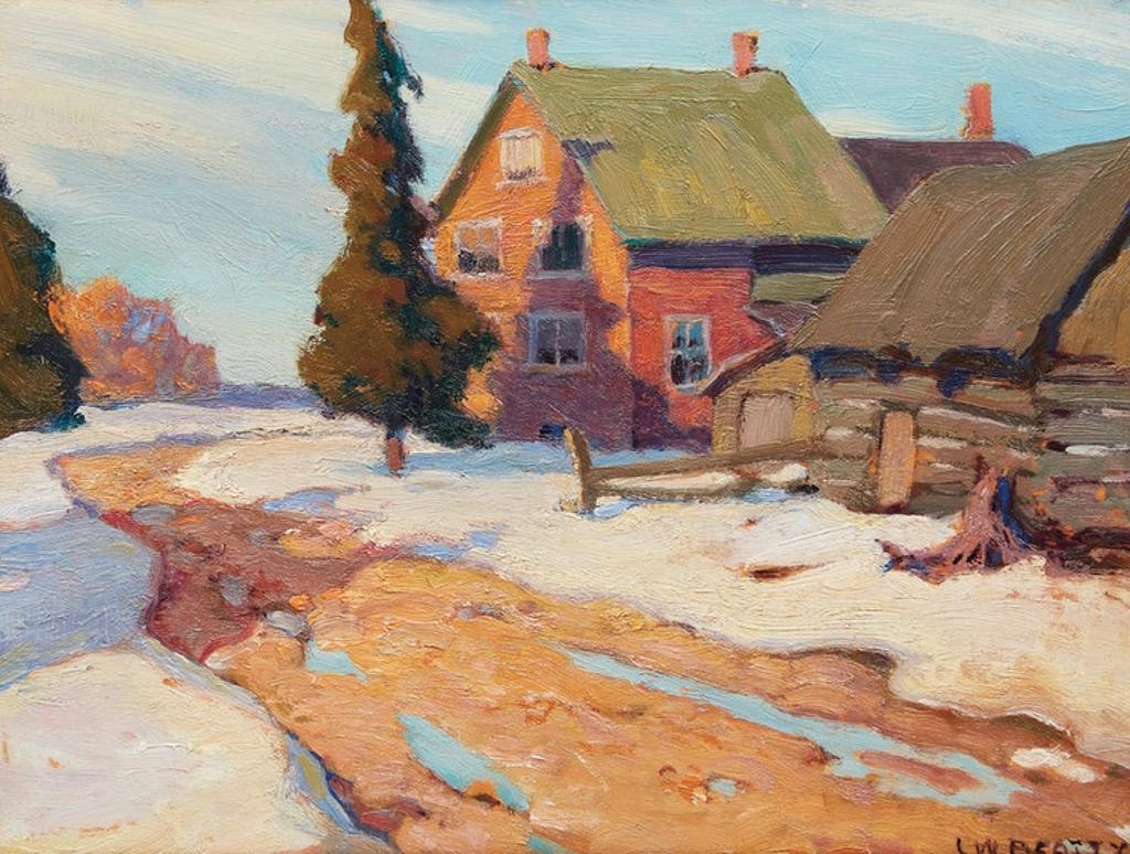 John William (J.W.) Beatty (1869-1941) - Old Landmark, Kearney, Ont.