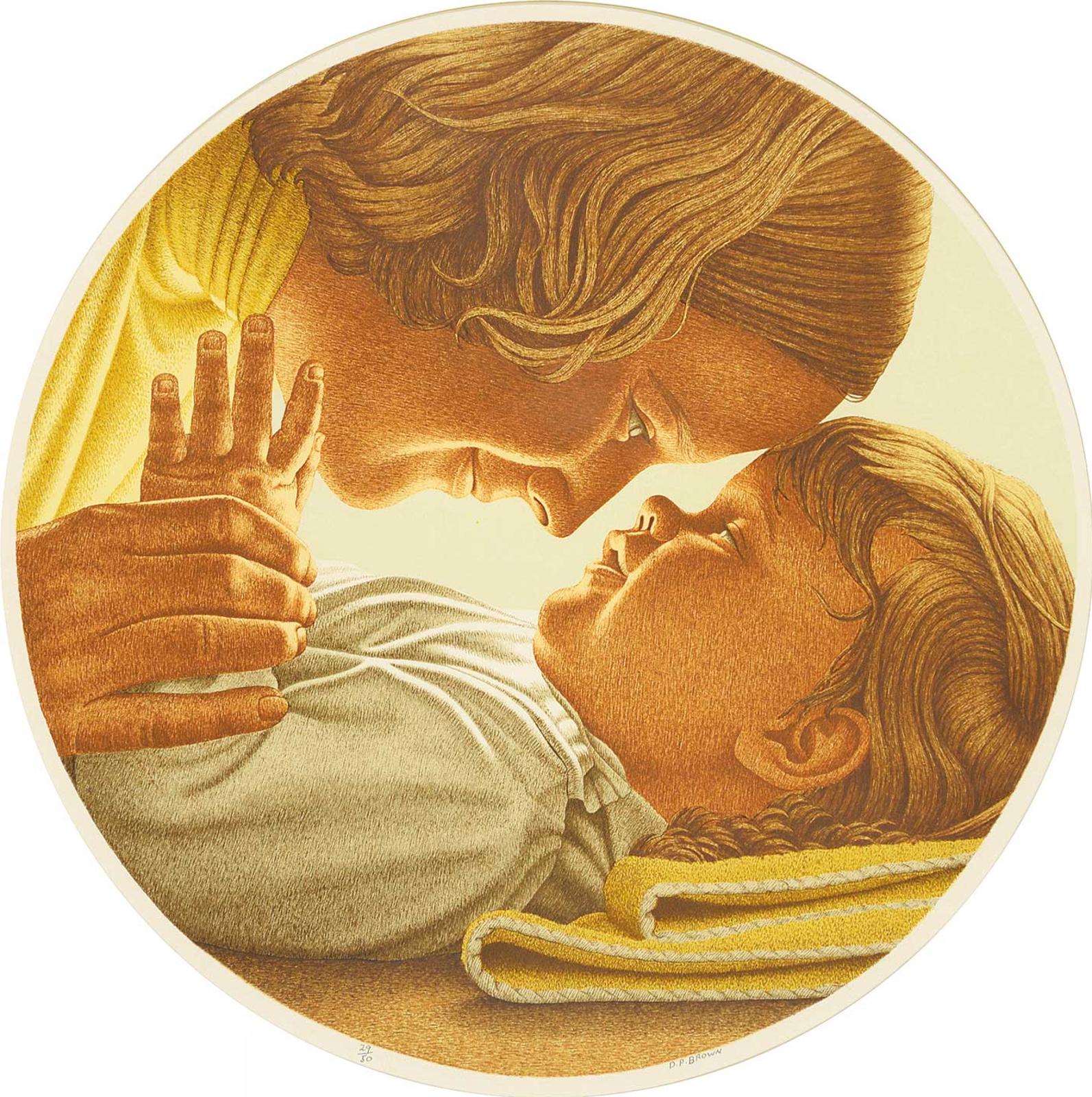 Daniel Price (D.P.) Erichsen Brown (1939) - Untitled - Mother and Child  #29/50