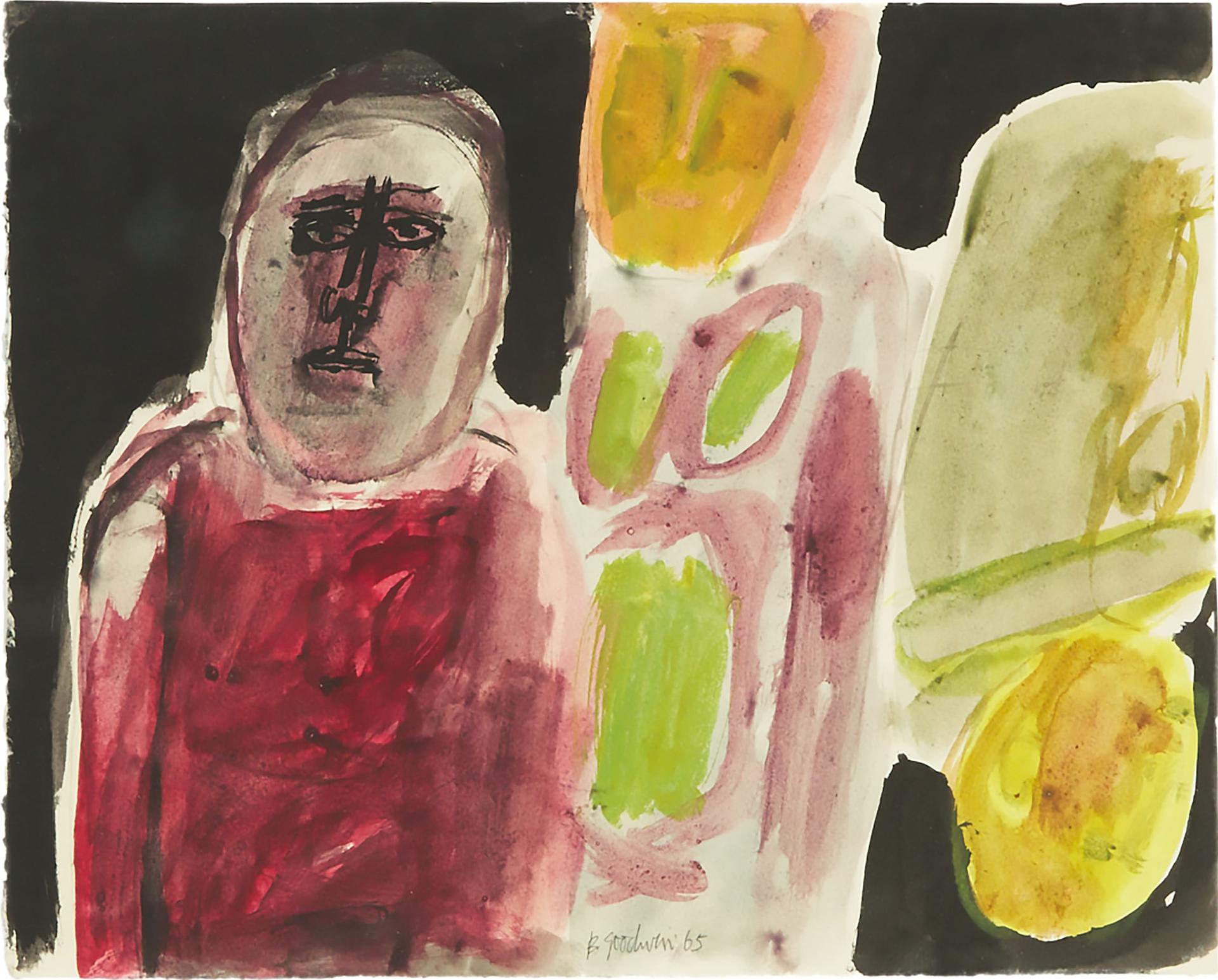 Betty Roodish Goodwin (1923-2008) - Hommage To Beckett, 1965