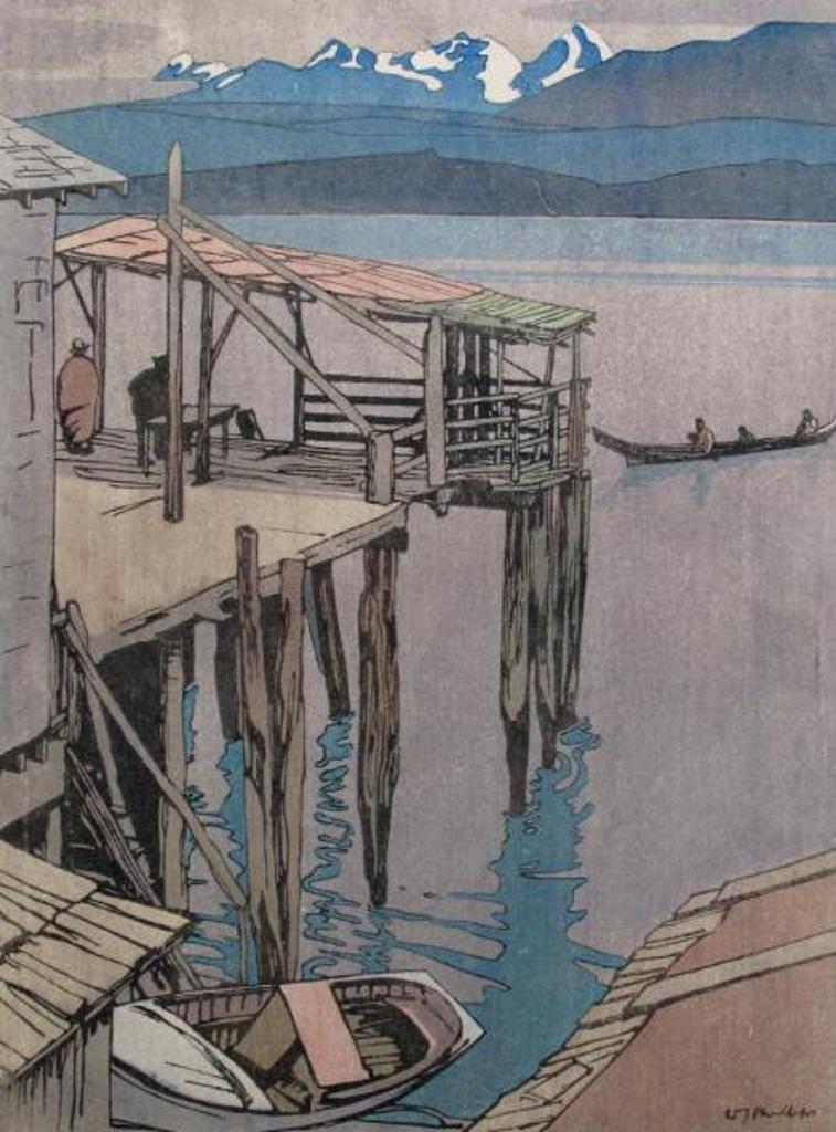 Walter Joseph (W.J.) Phillips (1884-1963) - Jim Kings Wharf; 1927