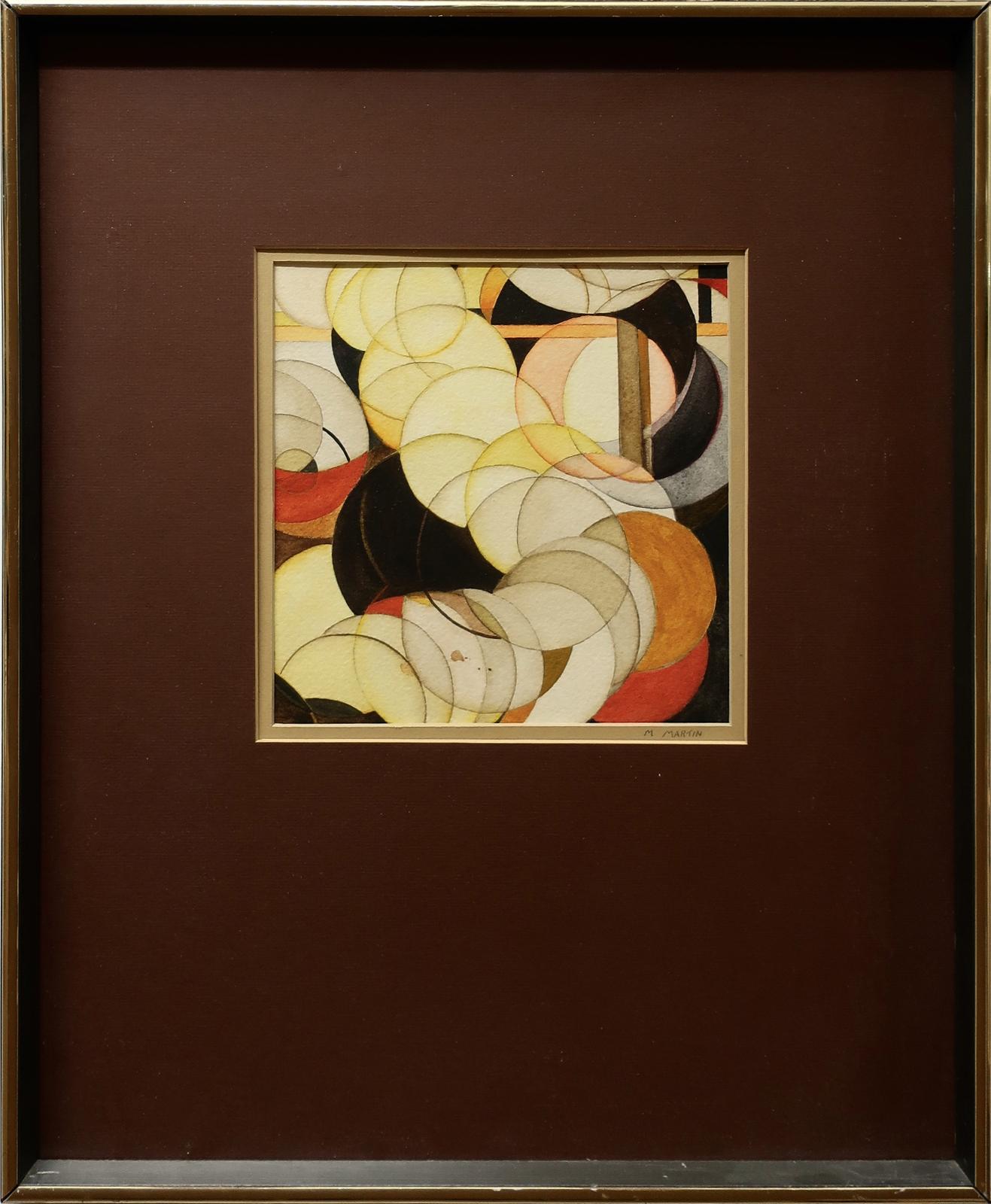 Mrs. M. Martin - Abstract (Circles)