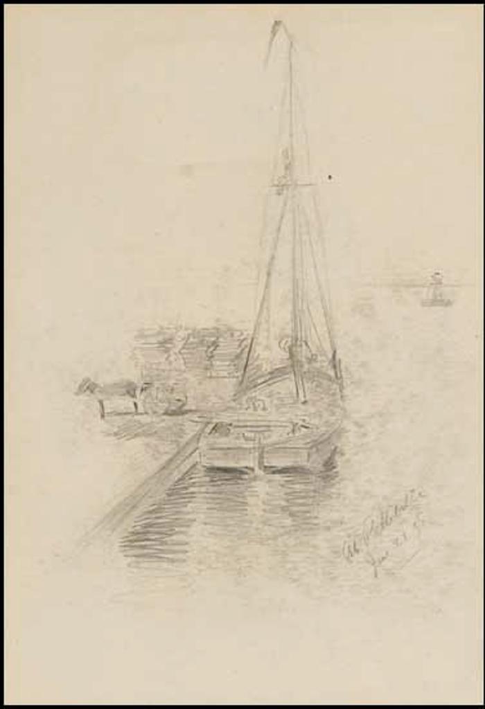 James Edward Hervey (J.E.H.) MacDonald (1873-1932) - On the St. Lawrence