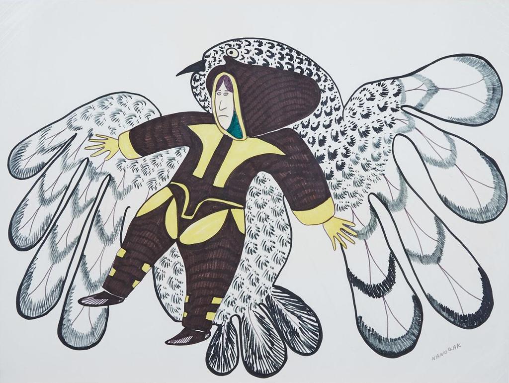 Agnes Nanogak (1925-2001) - Two Scenes From The Legend Of Anikniyak