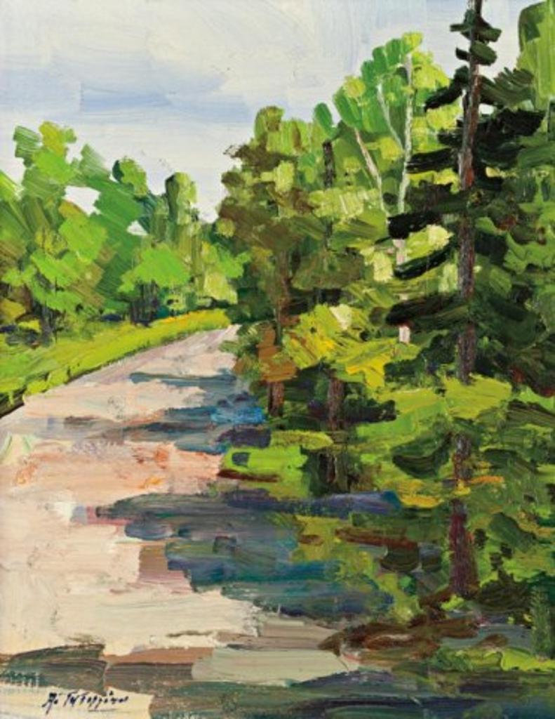 Armand Tatossian (1948-2012) - Pente dans la Foret